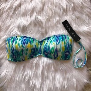 LA BLANCA Bikini Top Size 8